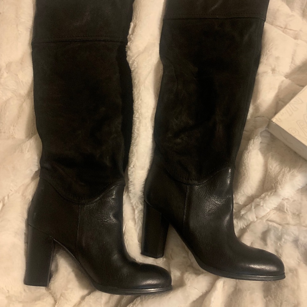 Italian  crafted tall knee boots